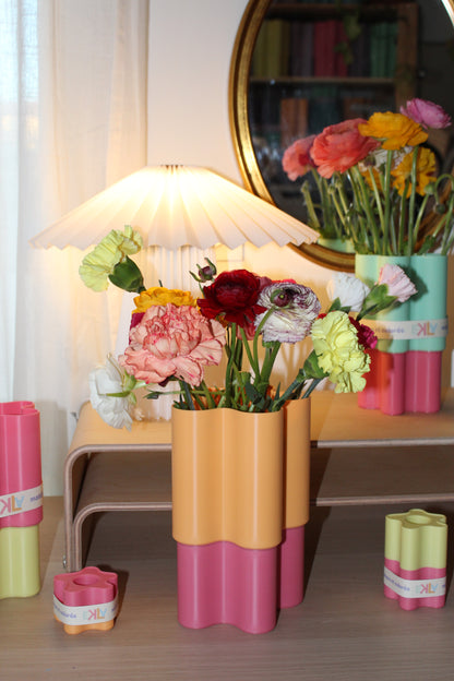 Mira - Le duo de bougeoirs bicolore