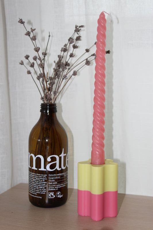 Mira - Le maxi bougeoirs bicolore